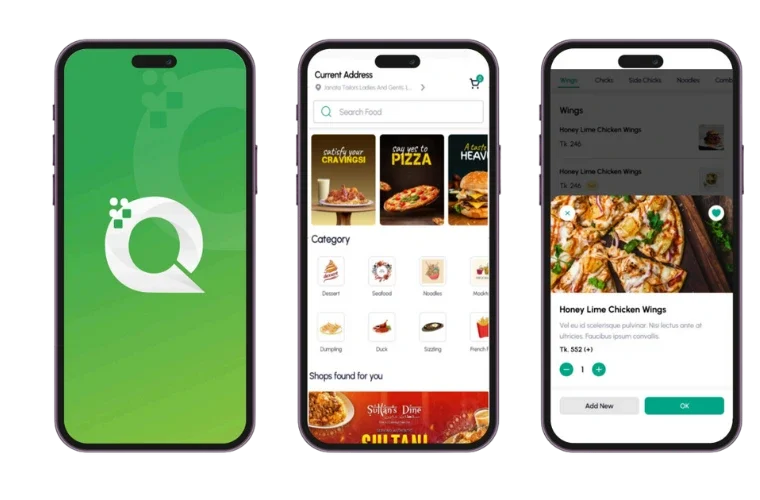 Qfood food groceries App 1